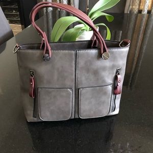 DONATED - Grey purse